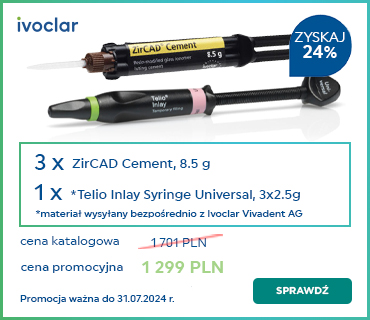 ZircadCement - kup 3 szt i otrzymaj Telio Inlay Syringe Universal