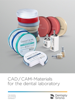 Katalog produktów CAD/CAM - Dentsply Sirona